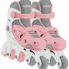 Rollers Learning Skate évolutif 2 en 1 Pastel Rose (pointure 30-33)