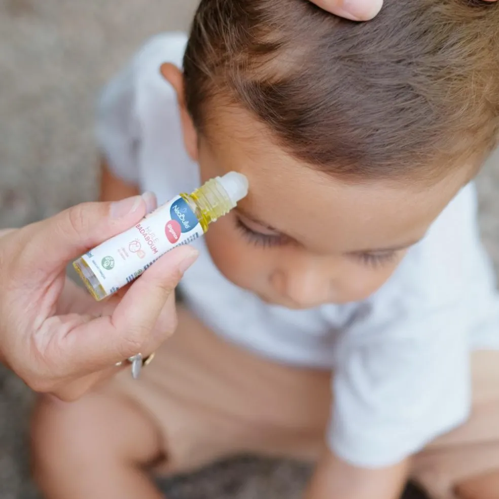 Roll-on huile de massage bio Badaboum (9 ml)