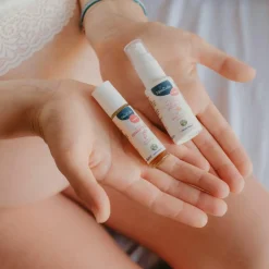 Roll-on huile de massage bio réparatrice vergetures (9 ml)