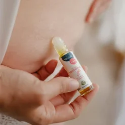 Roll-on huile de massage bio réparatrice vergetures (9 ml)