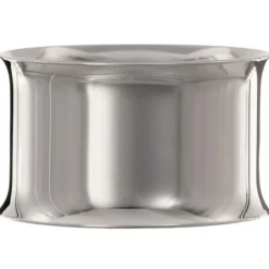 Rond de serviette Contemporaine personnalisable (métal argenté)