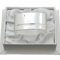 Rond de serviette Lien ''Une Gorge'' personnalisable (métal argenté) dans son coffret