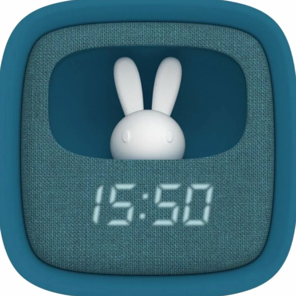 Réveil 2 en 1 Billy Clock Night Blue