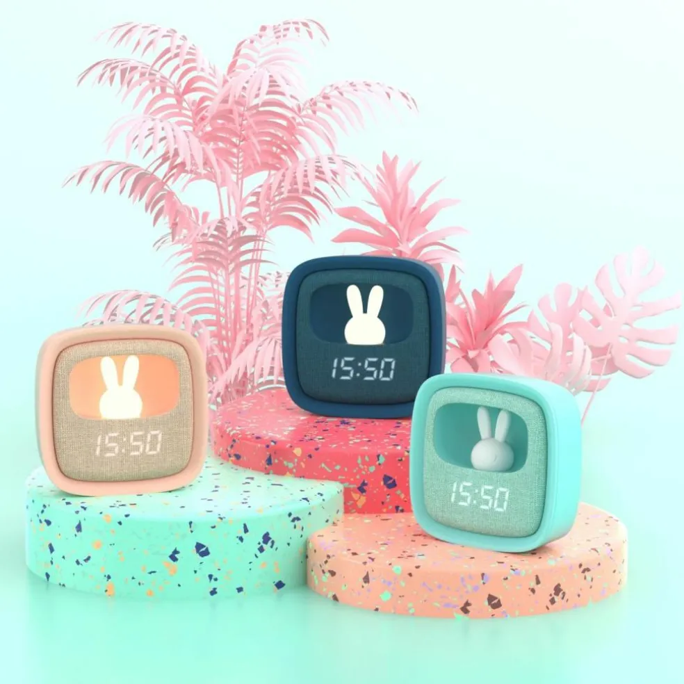 Réveil 2 en 1 Billy Clock Night Blue