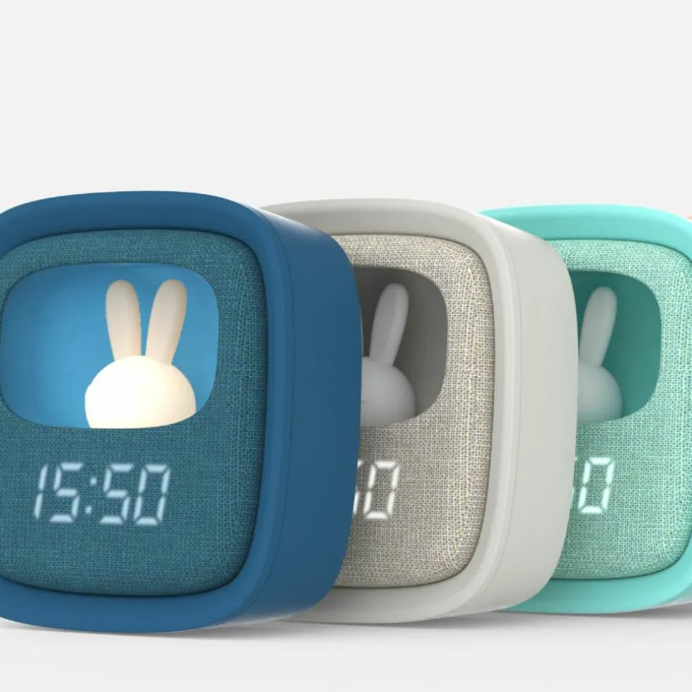 Réveil 2 en 1 Billy Clock Night Blue