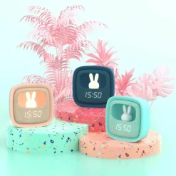 Réveil 2 en 1 Billy Clock Turquoise