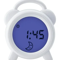 Réveil éducatif et veilleuse sleeptrainer blanc