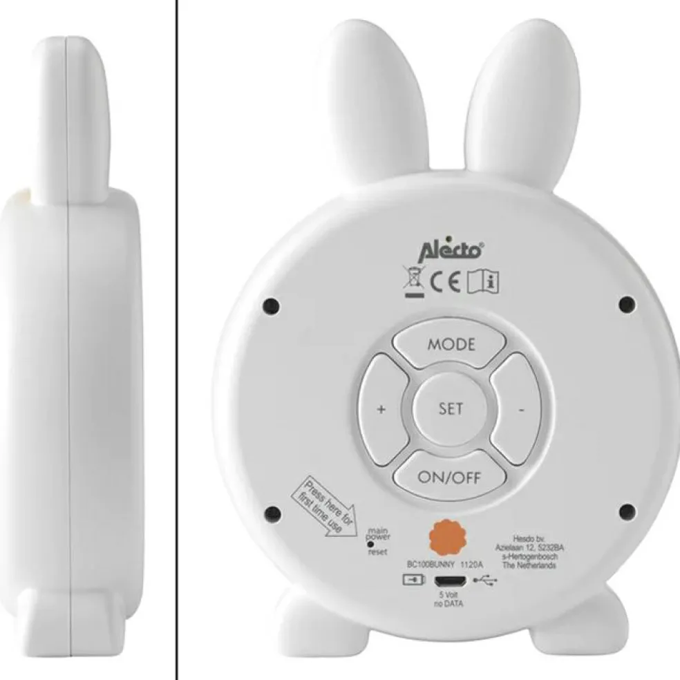 Réveil éducatif et veilleuse sleeptrainer lapin