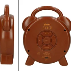 Réveil éducatif et veilleuse sleeptrainer singe