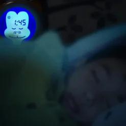 Réveil éducatif et veilleuse sleeptrainer singe