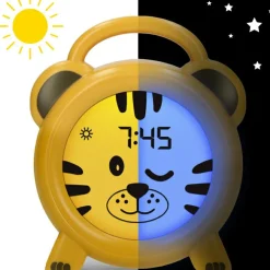 Réveil éducatif et veilleuse sleeptrainer tigre