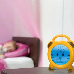 Réveil éducatif et veilleuse sleeptrainer tigre
