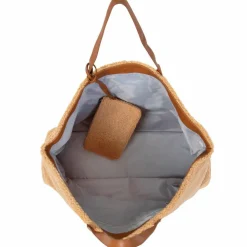 Sac à anses Family bag Teddy beige