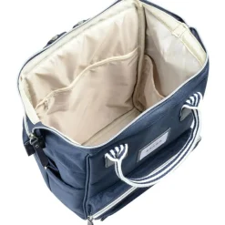 Sac à dos à langer Wellington bleu marine