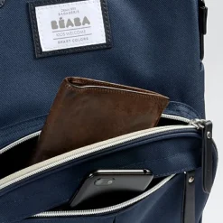 Sac à dos à langer Wellington bleu marine