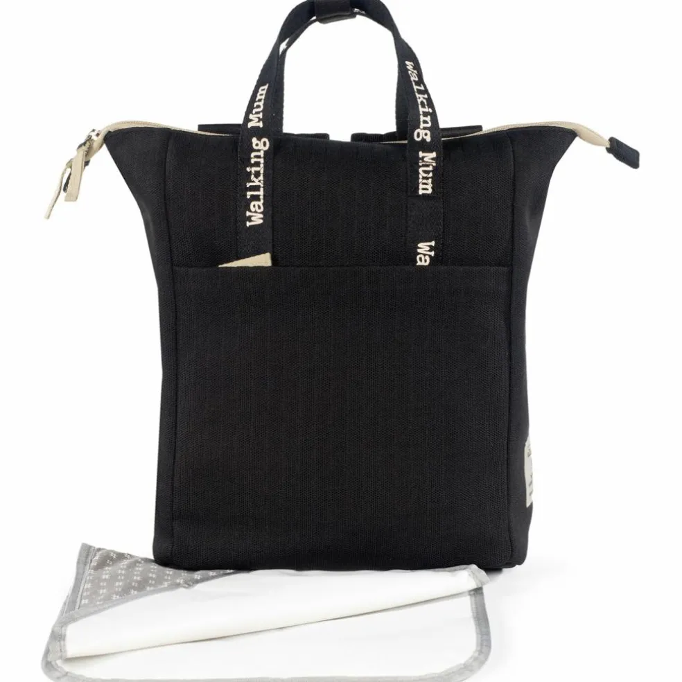 Sac à dos à langer Eco Mum Black