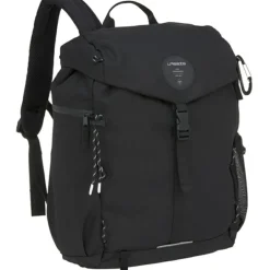 Sac à dos à langer en polyester recyclé noir Outdoor Green Label