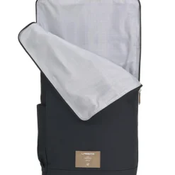 Sac à dos à langer en polyester recyclé Rolltop bleu nuit