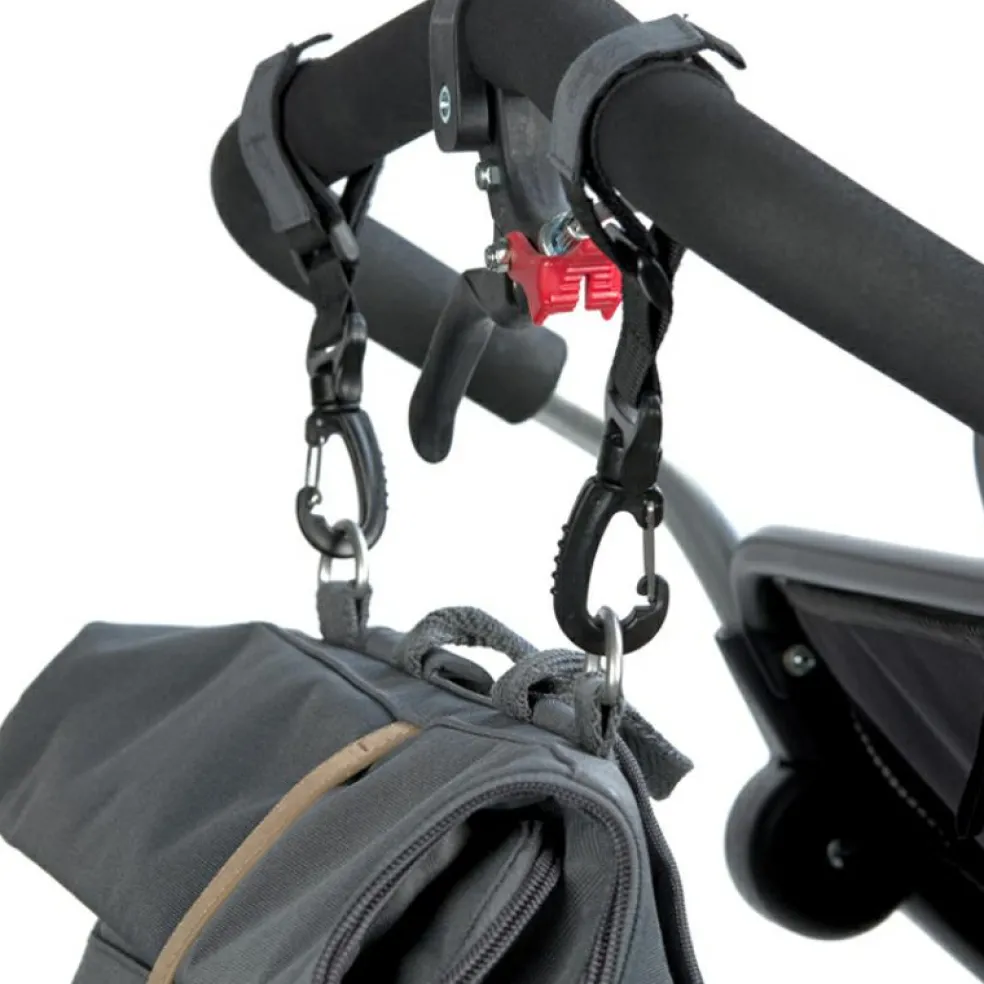 Sac à dos à langer en polyester recyclé Rolltop anthracite