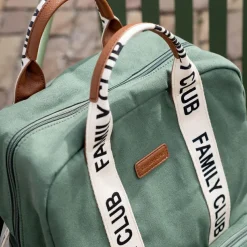 Sac à dos à langer Family club signature vert