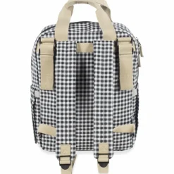 Sac à dos à langer I Love Vichy Noir