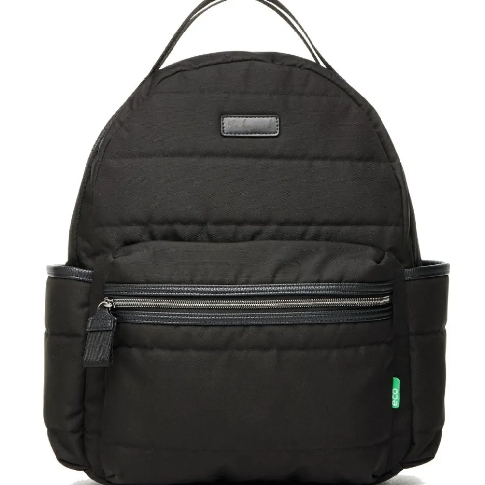 Sac à dos à langer Lola eco quilt noir