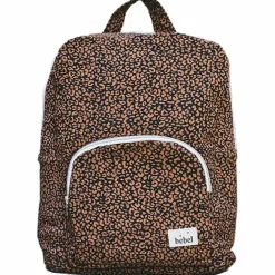 Sac à dos à langer Léopard noir