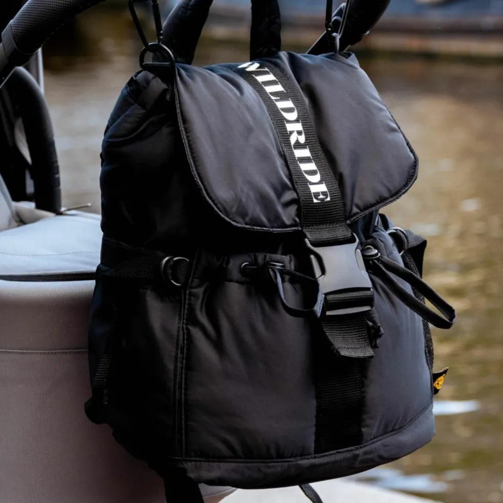 Sac à dos à langer Noir