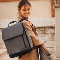 Sac à dos à langer Oslo gris