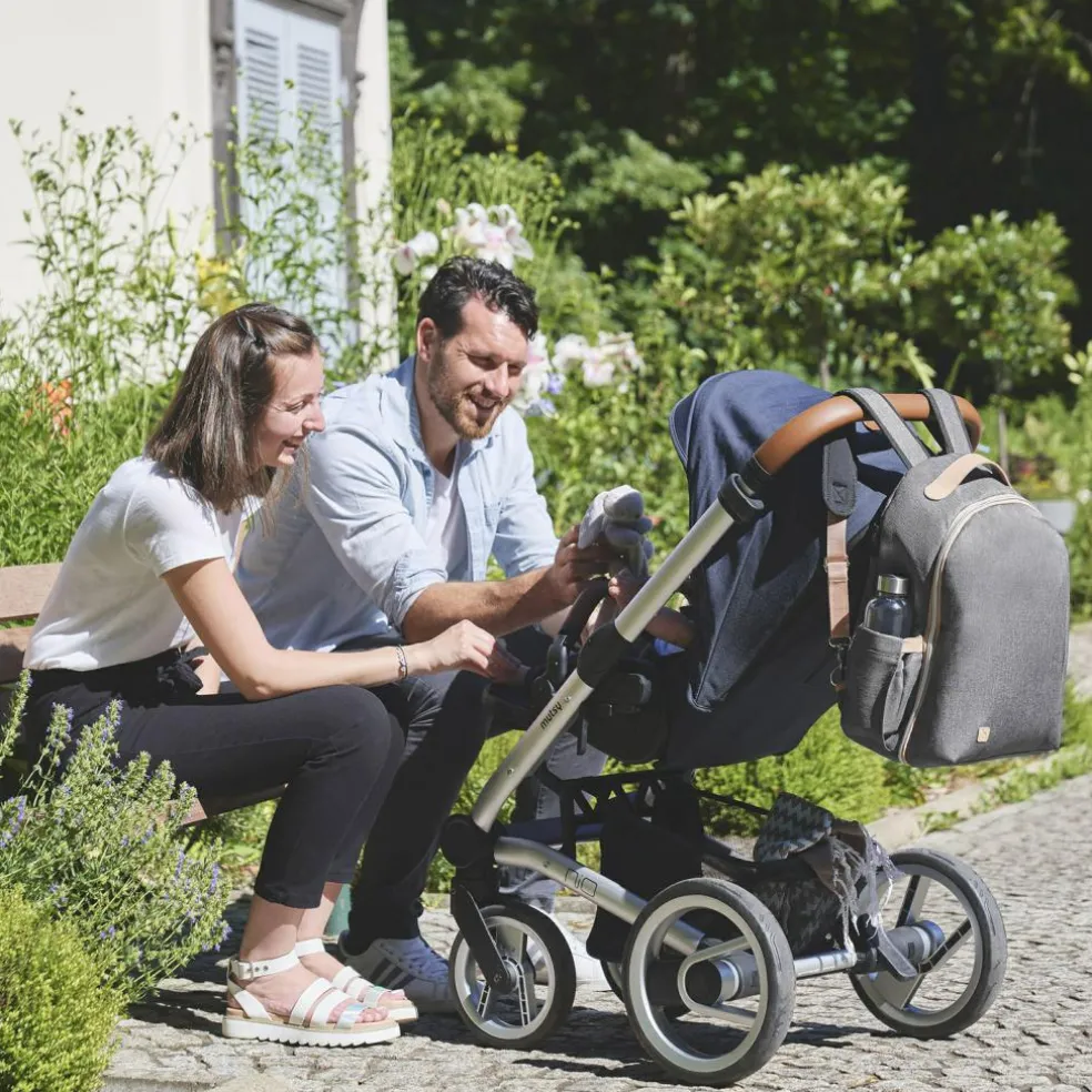 Sac à dos à langer Pyla smokey