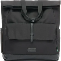 Sac à dos à langer Quinn Eco noir