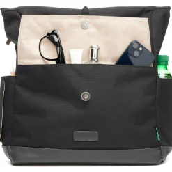 Sac à dos à langer Quinn Eco noir