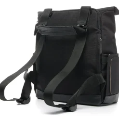 Sac à dos à langer Quinn Eco noir