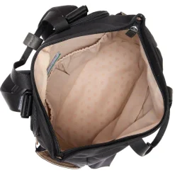 Sac à dos à langer Quinn Eco noir