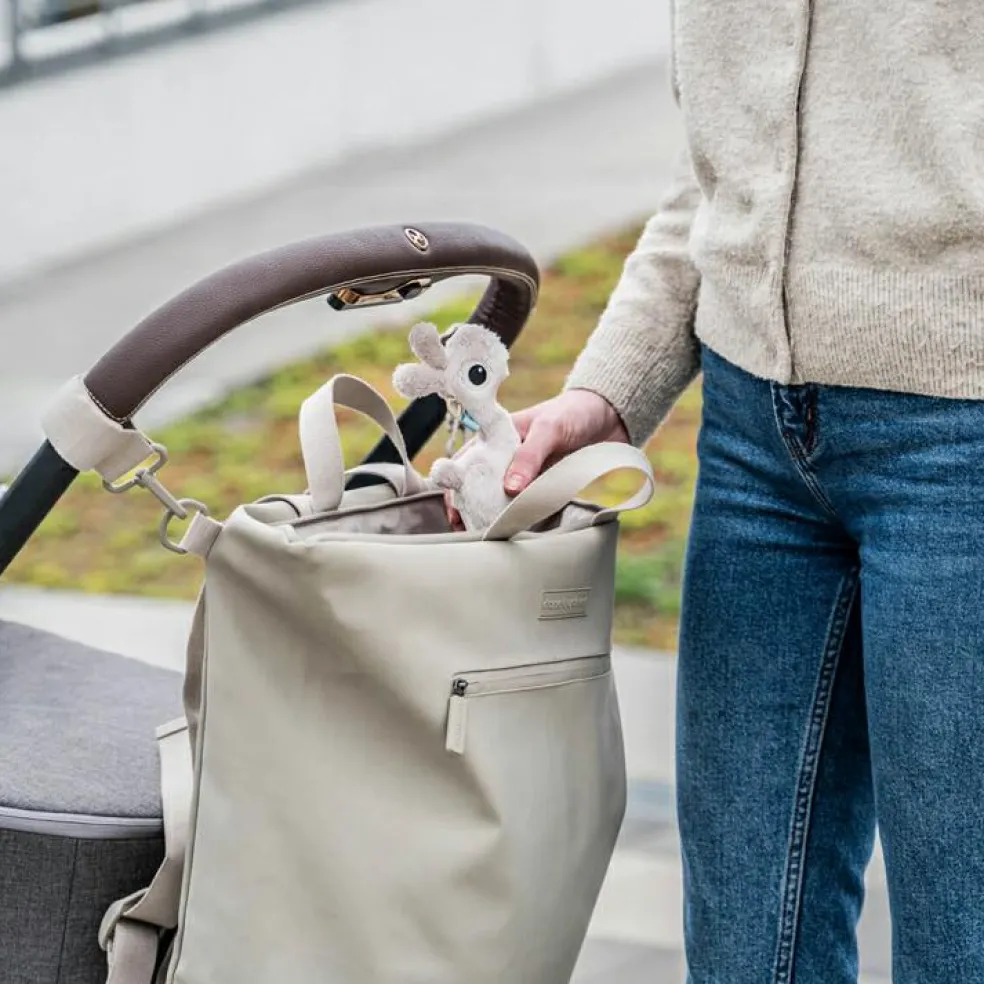 Sac à dos à langer sable