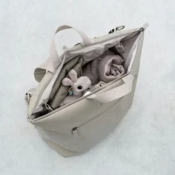 Sac à dos à langer sable