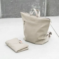 Sac à dos à langer sable