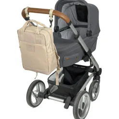 Sac à dos à langer Vividal beige Green Label