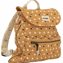 Sac à dos à langer évolutif Chien Terracotta