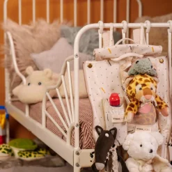 Sac à dos à langer évolutif Chien Terracotta