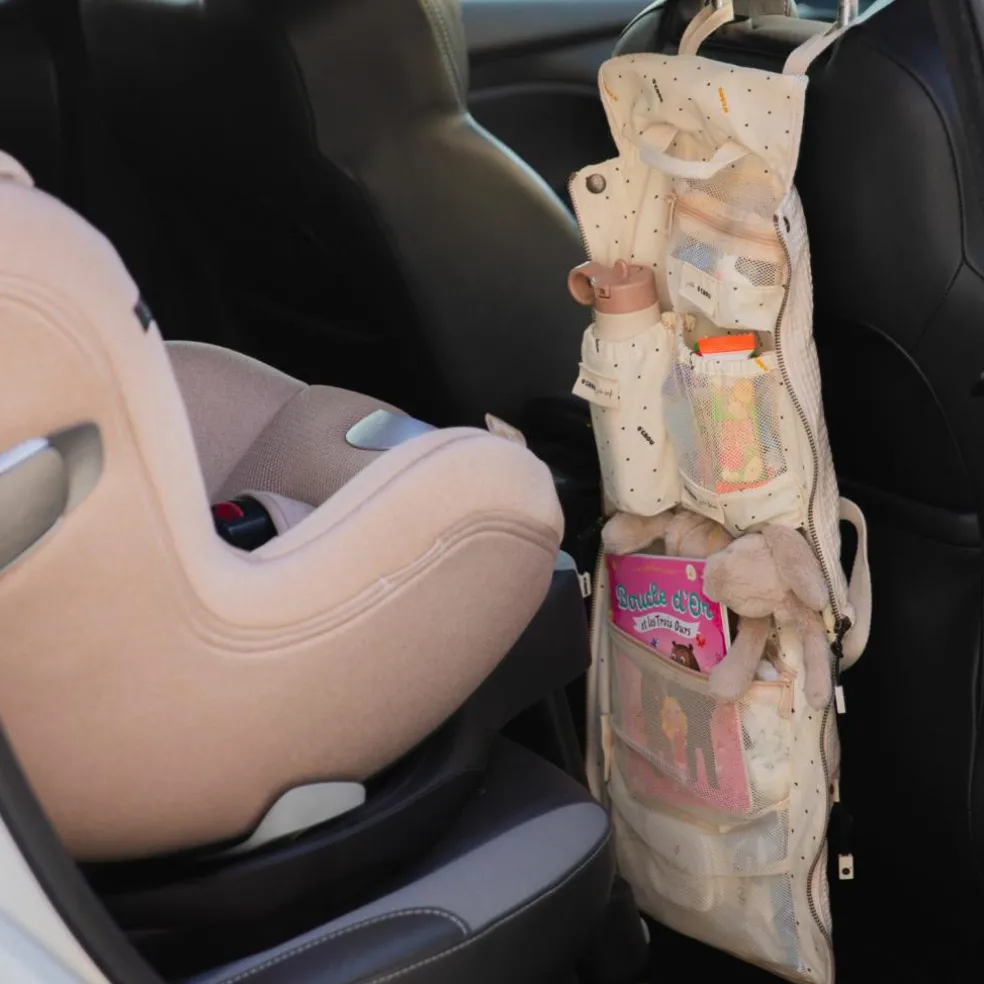 Sac à dos à langer évolutif nid d'abeille Chair