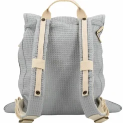 Sac à dos à langer évolutif nid d'abeille Bleu-Gris