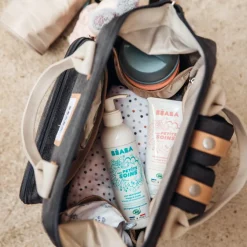 Sac à dos à langer Wellington gris chine foncé