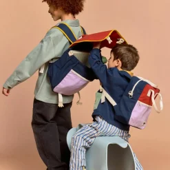 Sac à dos Arthur Terracotta-Lilas