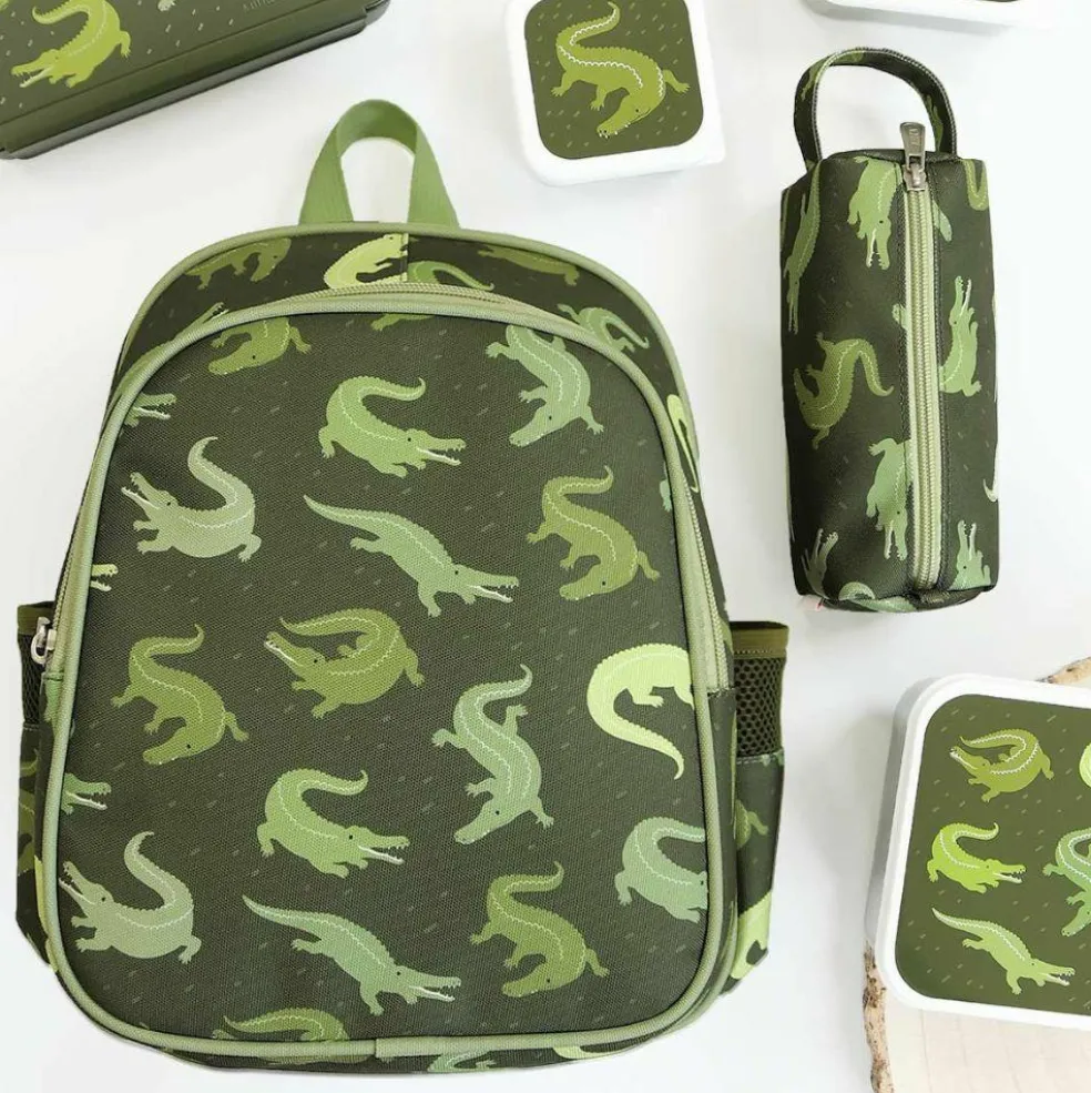 Sac à dos avec poche isotherme Crocodiles