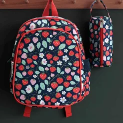 Sac à dos avec poche isotherme Fraises