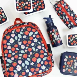 Sac à dos avec poche isotherme Fraises