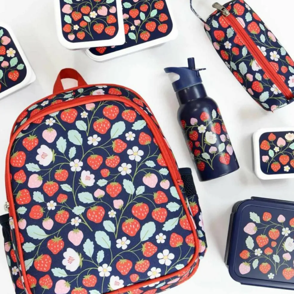 Sac à dos avec poche isotherme Fraises