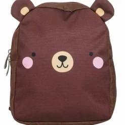 Sac à dos bébé marron Ours