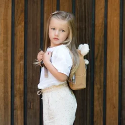 Sac à dos bébé My first bag effet suédine (24 cm)